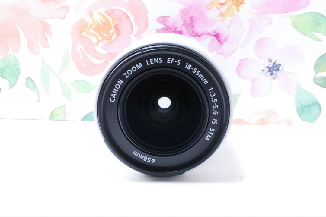 ✨Canon kiss X9✨美品 希少ホワイト スマホに転送 デジタル一眼レフ