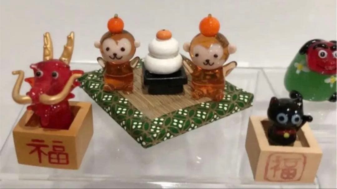 ガラス細工　ミニチュア ずぼらびっと ぶたさん　レアあり 大量 セット