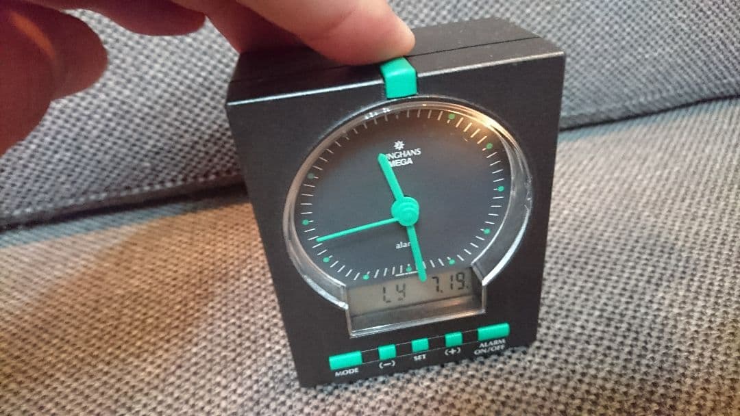 junghans mega ユンハンス 置時計 目覚まし時計