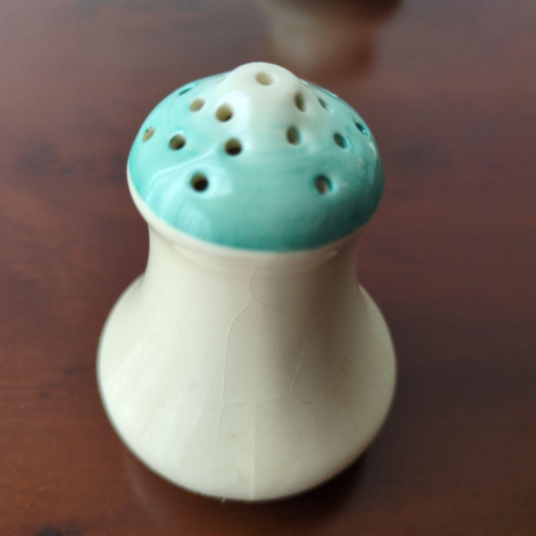 スージークーパー＊ドレスデン＊調味料3点セット＊グリーン