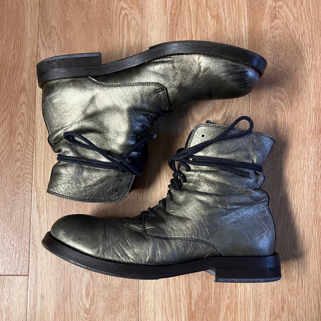 Ann Demeulemeester 2006aw メタリックブーツ希少品 箱付