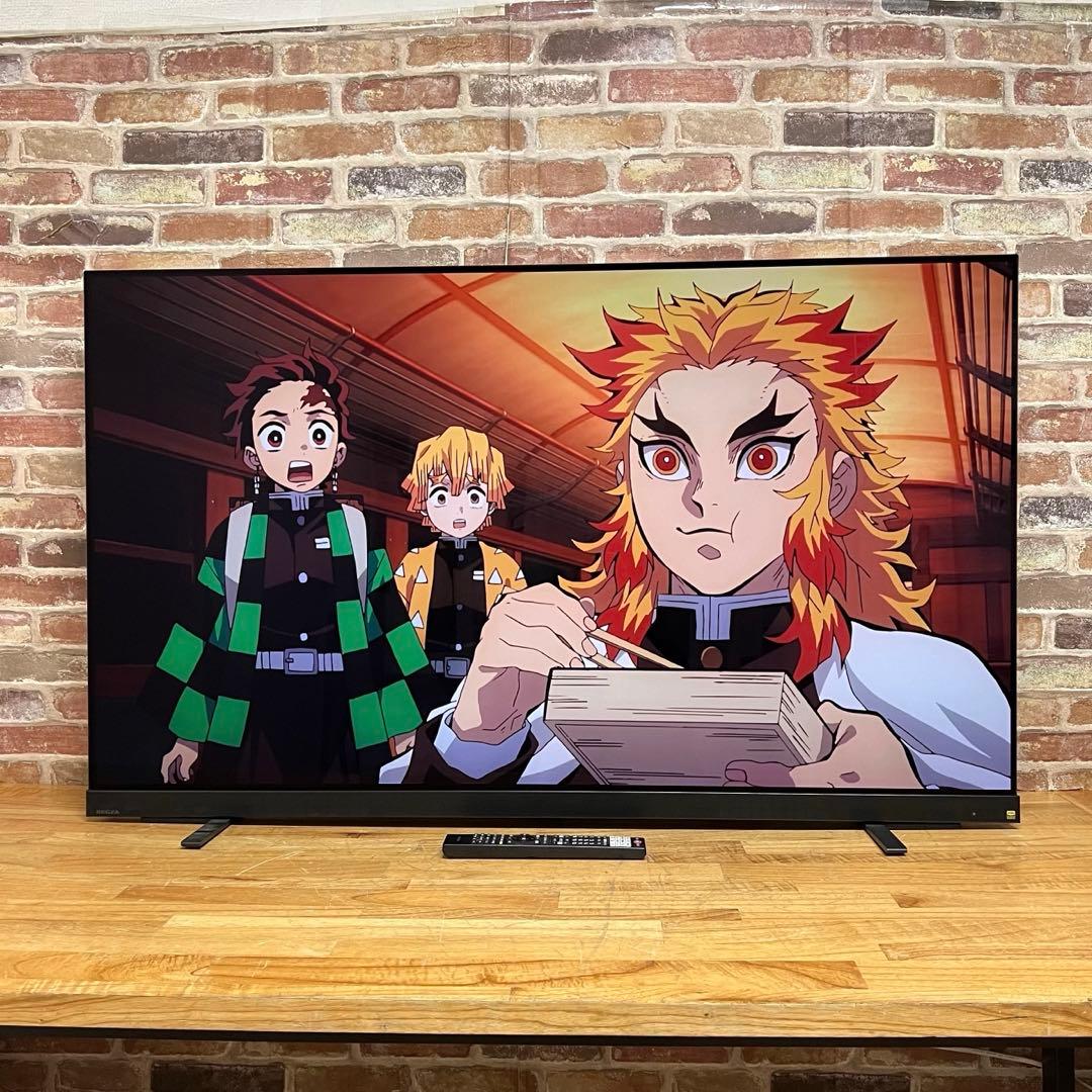 東芝 55V型 4K 有機ELテレビ REGZA 55X9900L タイムシフト