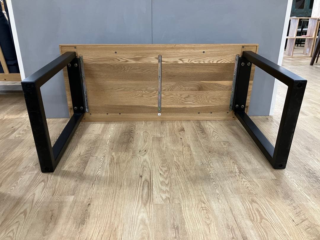 オーク無垢材テーブル　カスタム　新品