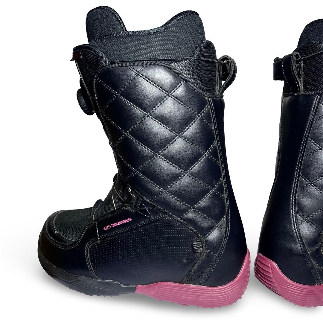 きゃん♪極美品✨ZUMA レディース スノボブーツ ダイアル式 25.0