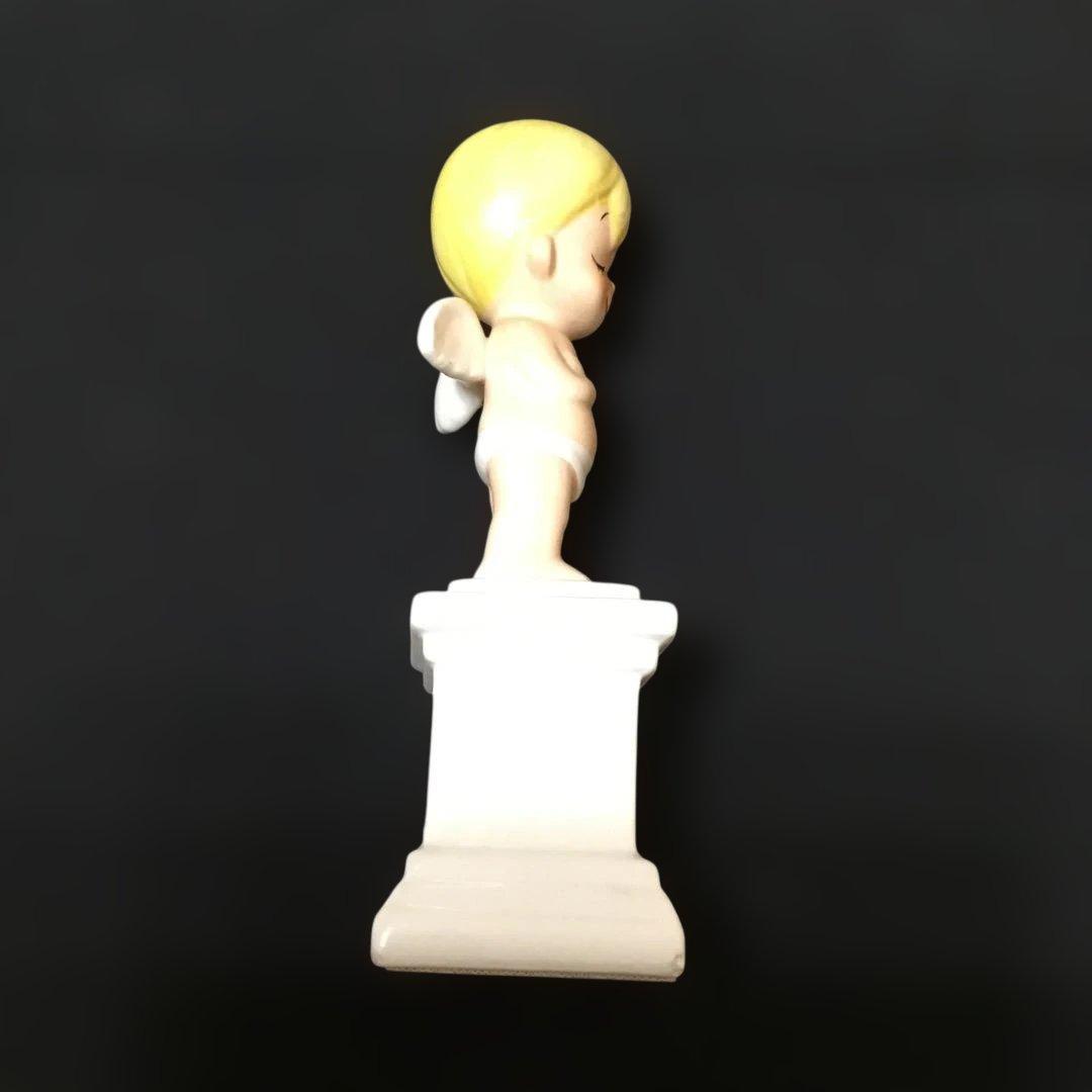 昭和レトロ　内藤ルネ　陶器の置物　天使の置物　RＵNE