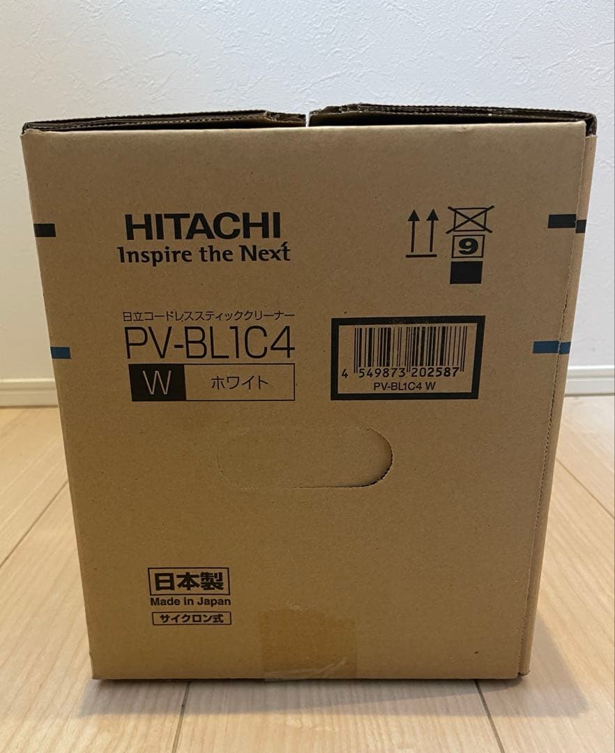 【新品】日立 コードレススティッククリーナー ラクかるスティックPV-BL1C4