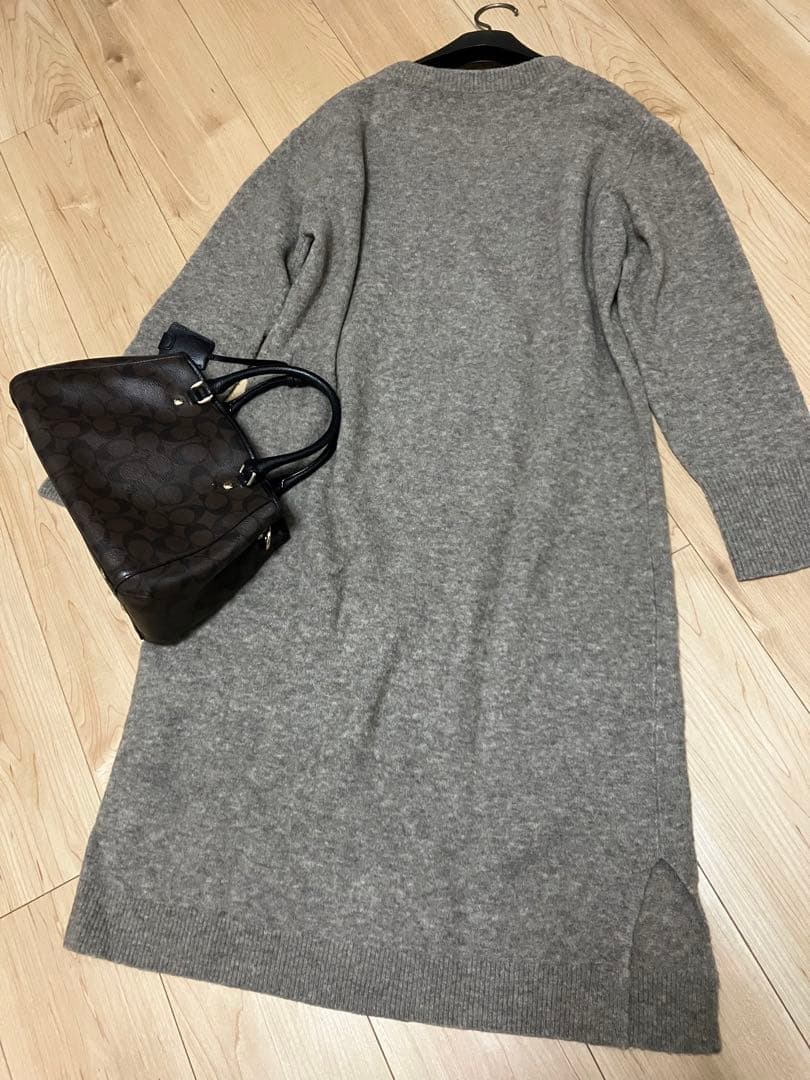 美品　セオリー　リュクス ニット　ワンピース