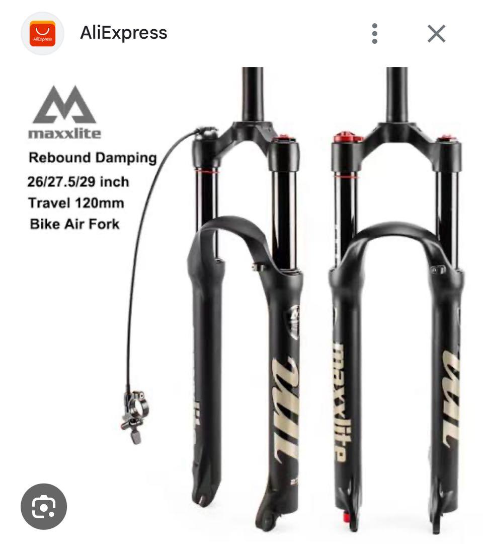 【新品】Maxxiite MTB26インチ用サスペンションフォーク