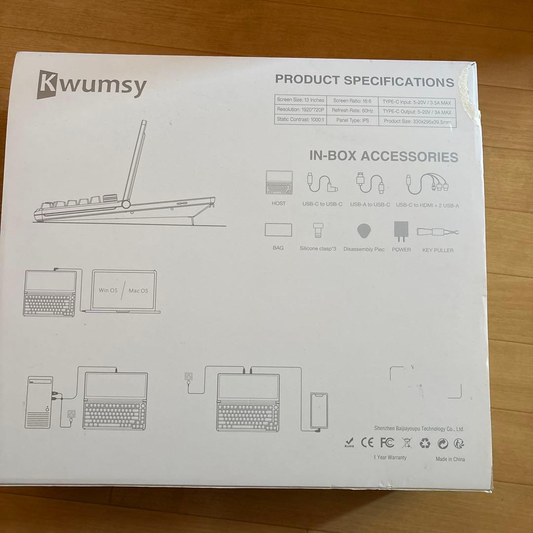 キーボード Kwumsy K3