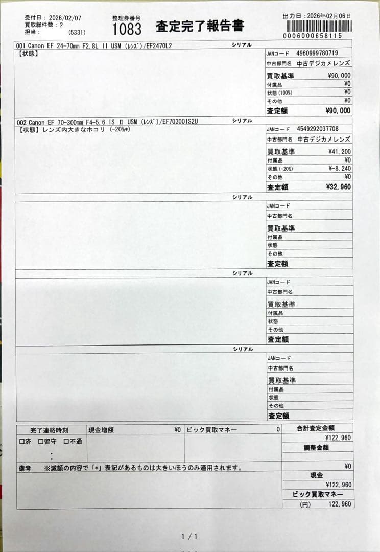 【極美品】Canon EF24-70mm 2.8L Ⅱ USMセット