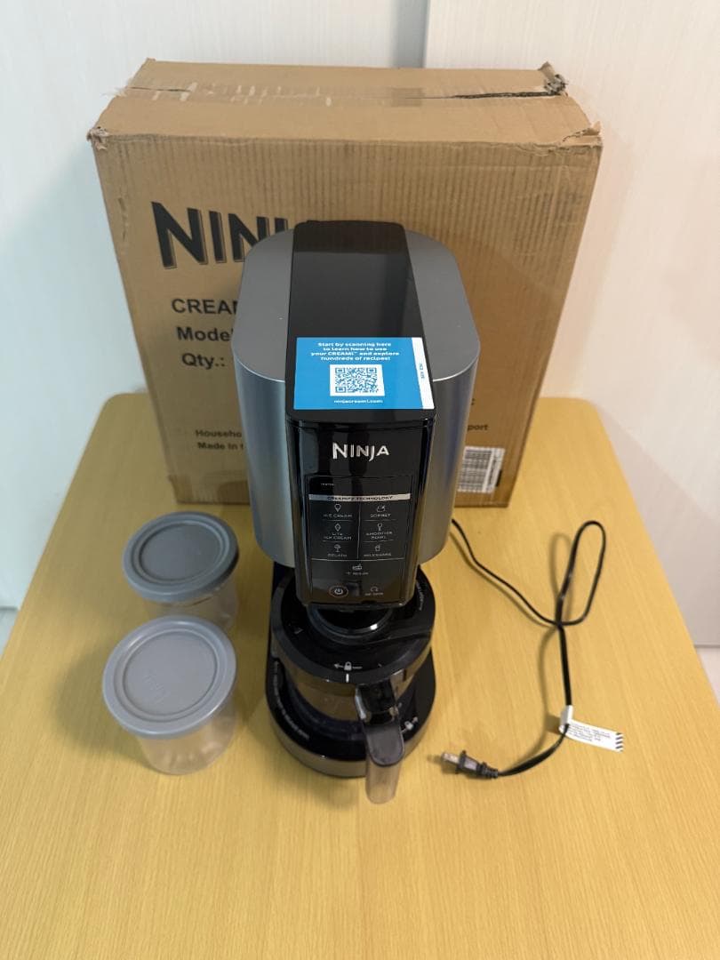 Ninja CREAMi アイスクリームメーカー ブラック