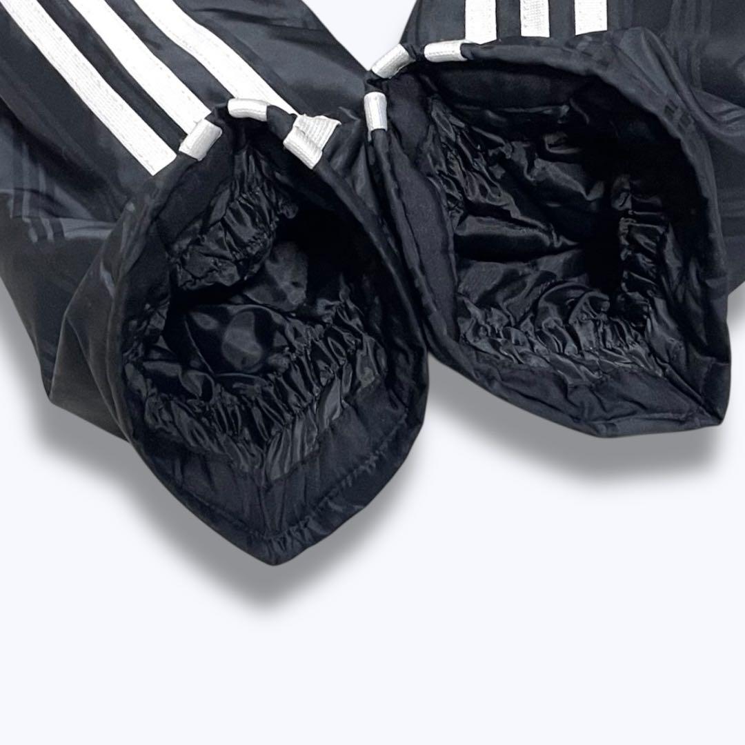 adidas FC東京 ベンチコート 旧エンブレム 黒 XOサイズ ロング丈