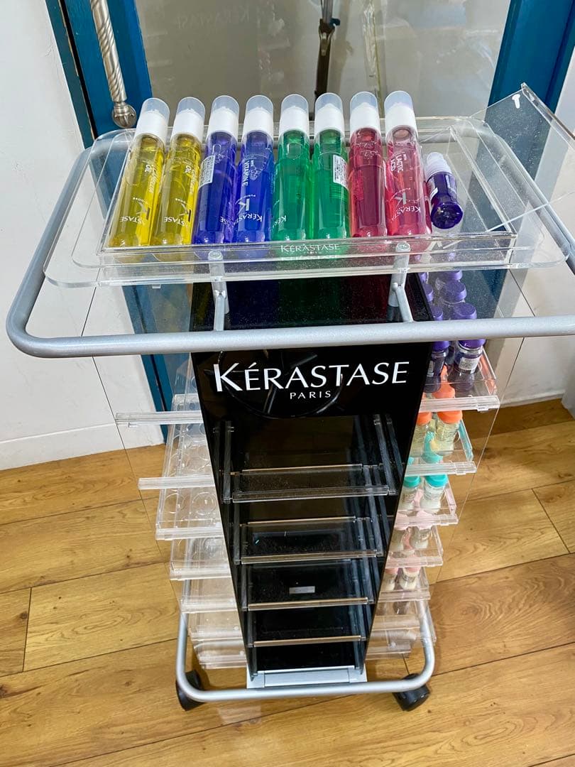 【極美品・希少】KÉRASTASE 正規サロン限定ワゴン／施術・ディスプレイ兼用