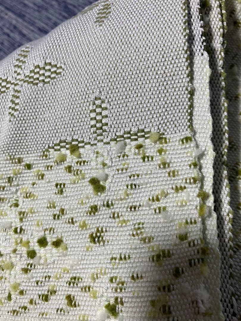 sale! 近賢織物　宝来屋　半幅帯　新品　正絹　和紙入り　長尺　試着のみ