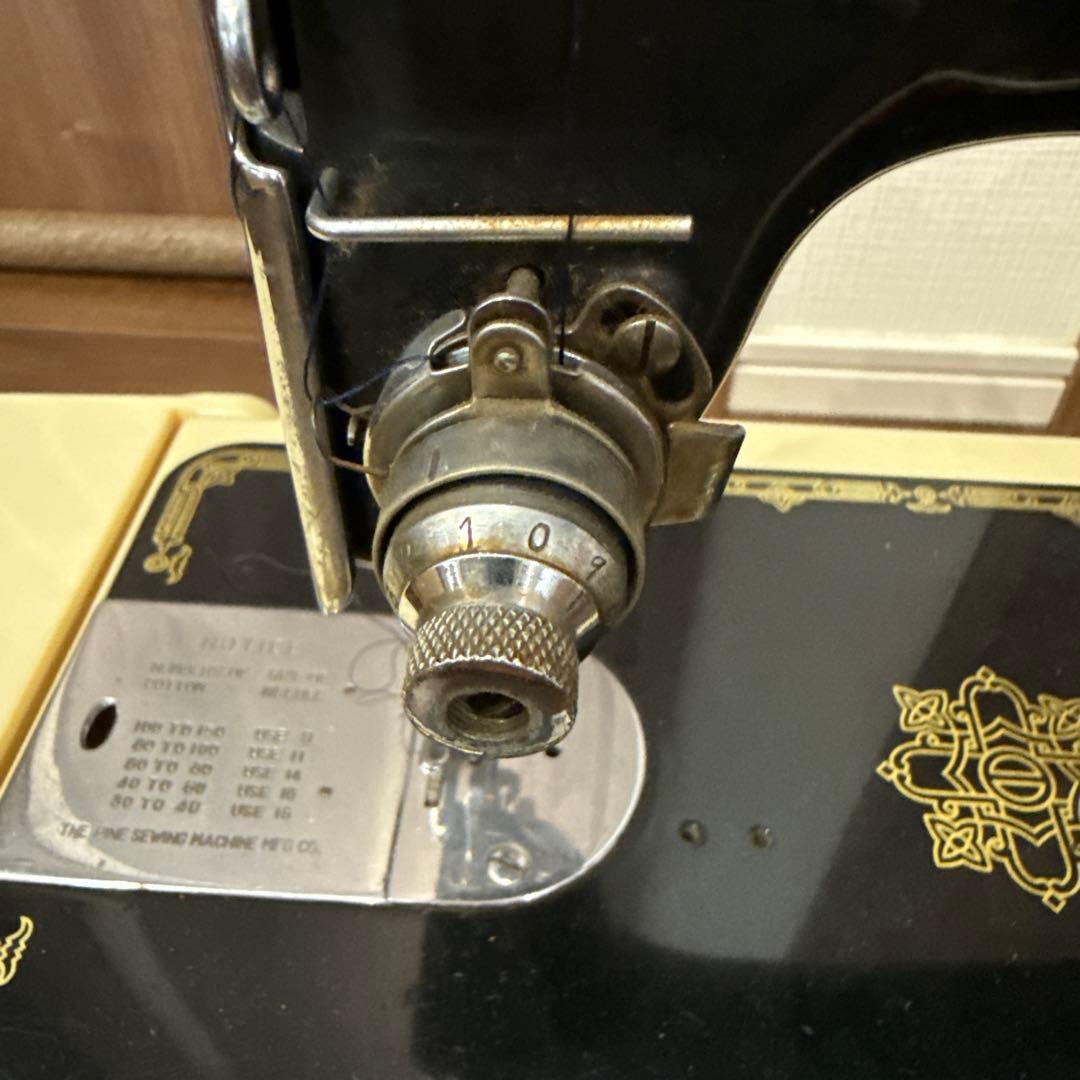 早い者勝ち!【動作確認済】PINE type p-4 アンティーク ミシン