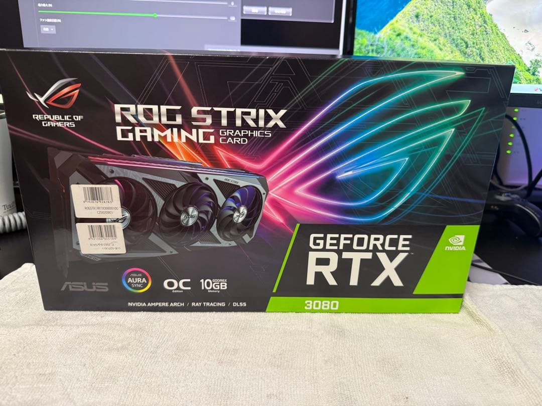 グラフィックボード・グラボ・ビデオカード ROG Strix GeForce RTX 3080 OC 10GB