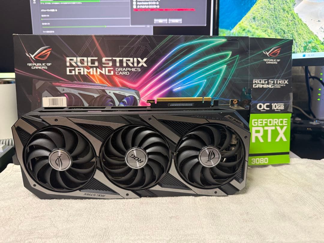 グラフィックボード・グラボ・ビデオカード ROG Strix GeForce RTX 3080 OC 10GB