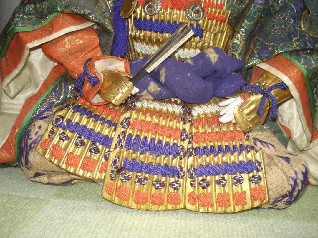 五月人形 　武者人形　大木平蔵？　日本人形　骨董