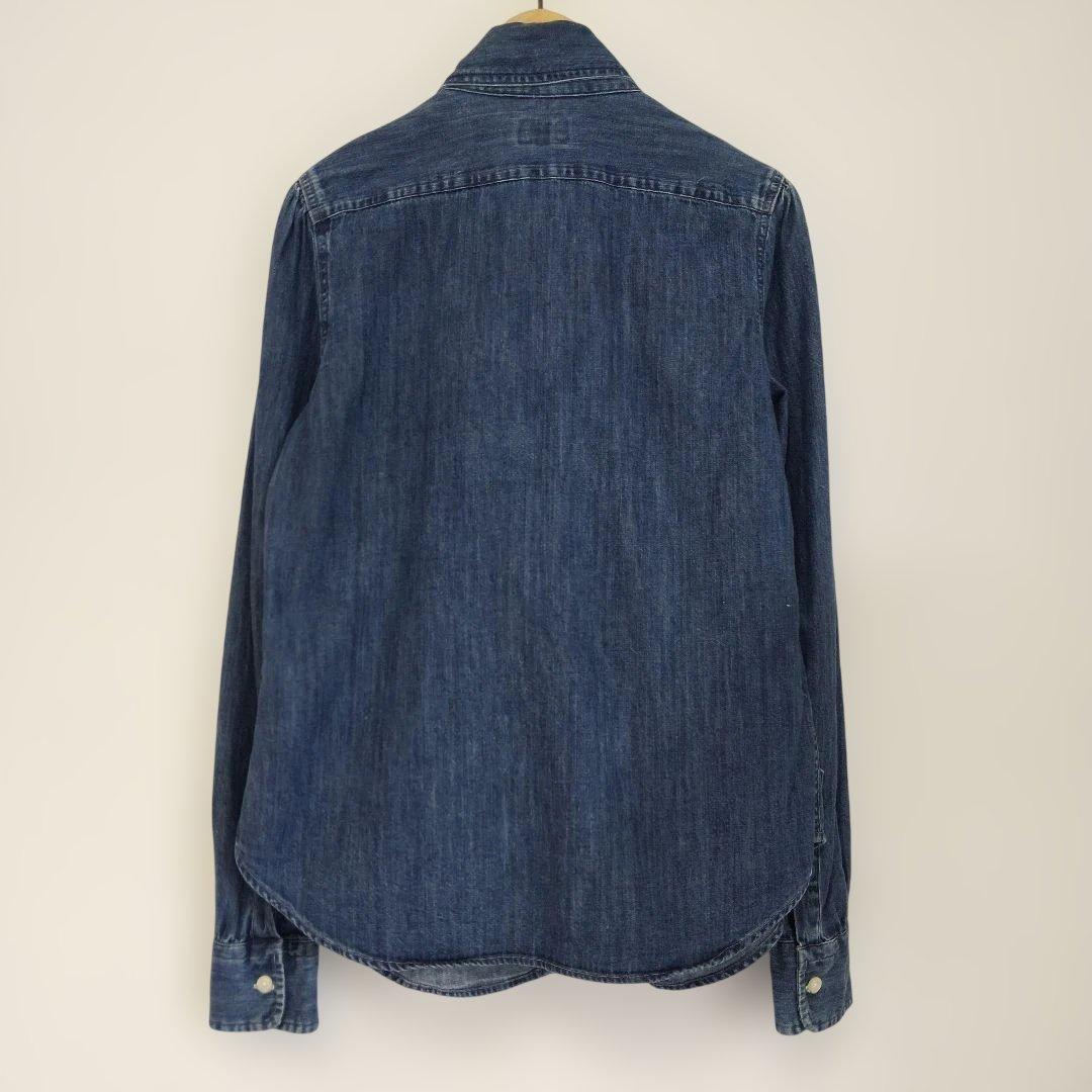 キ*ー様 現行QR ポロラルフローレン デニム＆サプライ ボウタイデニムシャツ