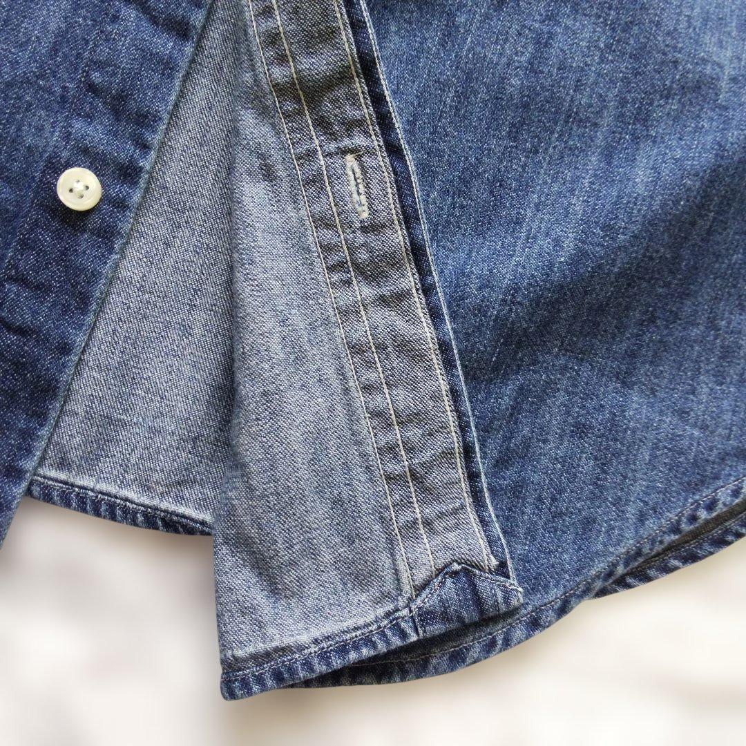 キ*ー様 現行QR ポロラルフローレン デニム＆サプライ ボウタイデニムシャツ