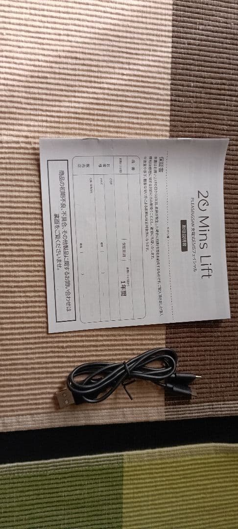 PLEASINGSAN プリージングサン 充電式 美顔器 顔 ems