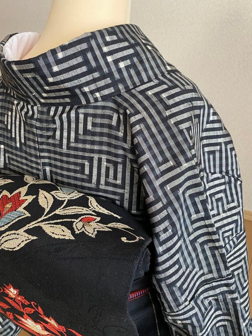 M*I様 大島紬　秋名バラ