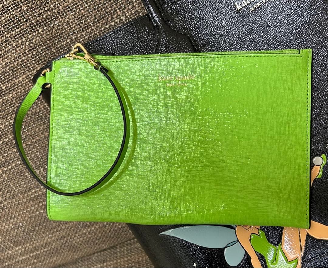 期間限定価格　新品　kate spade Disney ティンカーベル バッグ