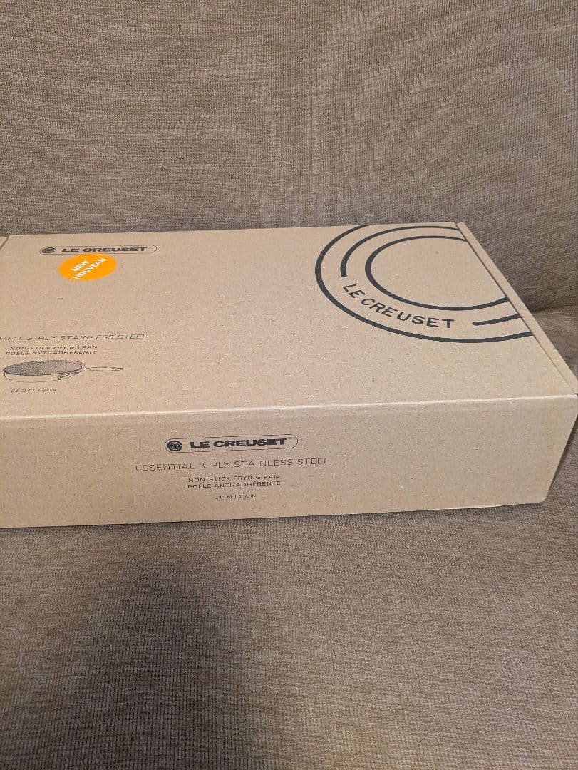 新品　LE CREUSET ステンレス フライパン 24cm　ルクルーゼ