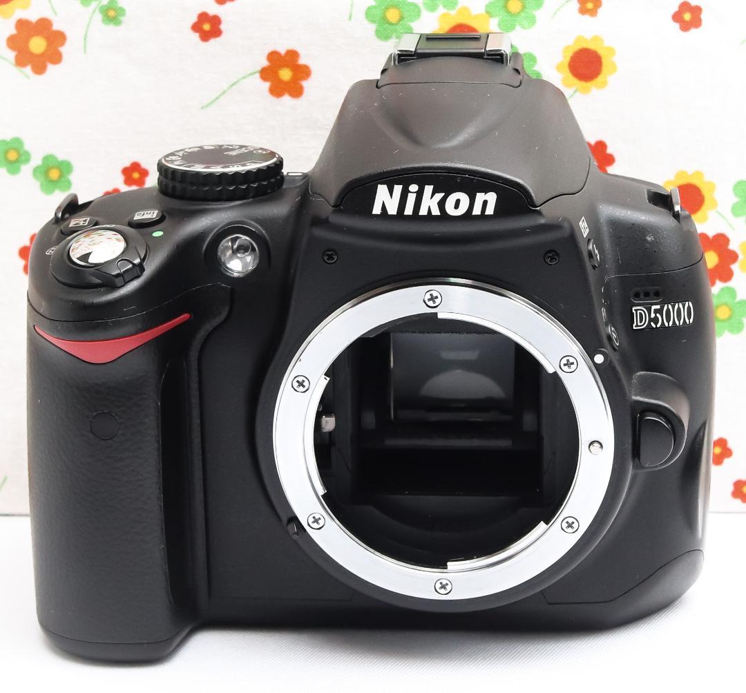 ニコン Nikon D5000☆ダブルレンズ♪☆スマホに転送！☆初心者の方に