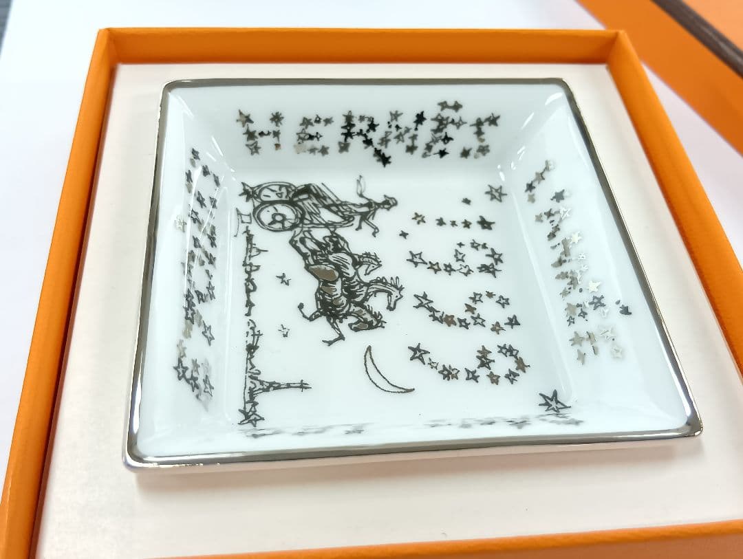 356 HERMÈS エルメス 1999年星空デザイン トレイ