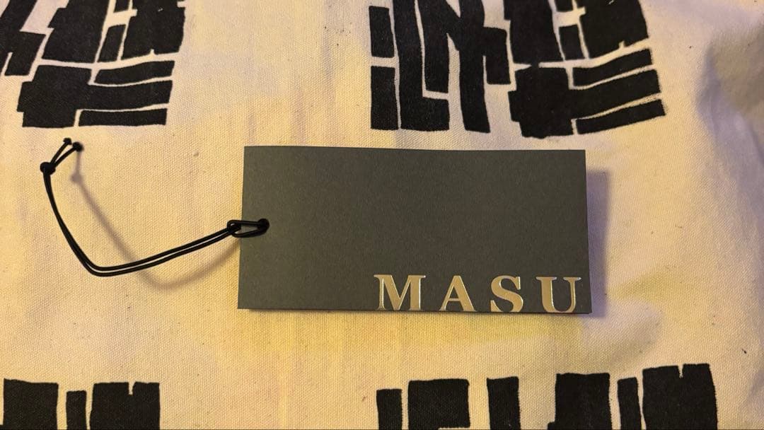 パンツ MASU BOYS EMBLEM BAGGY JEANS 25SS
