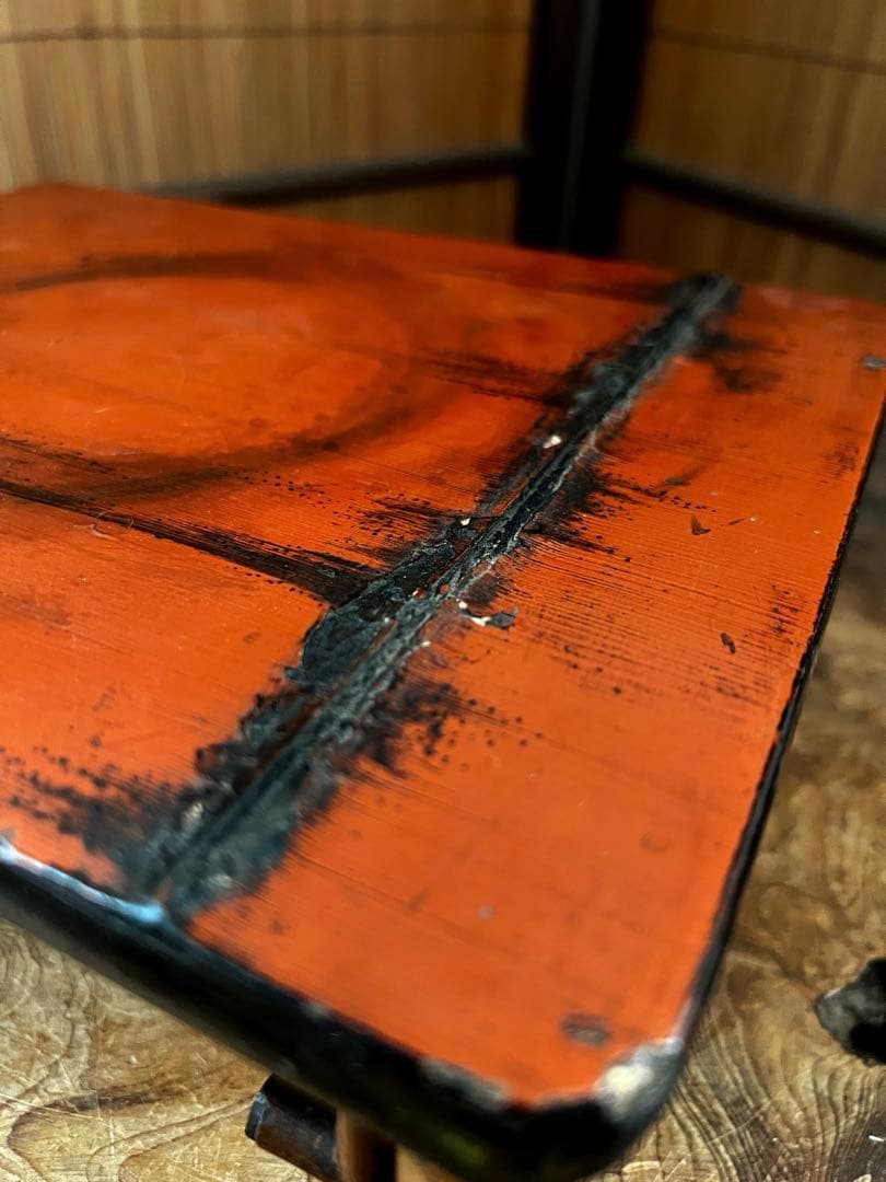 小型 古竹工細工 花台 香台 盆栽台