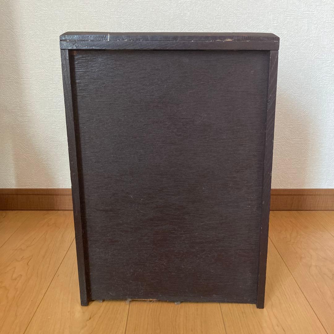 ＊木製ラック＊花柄扉付き