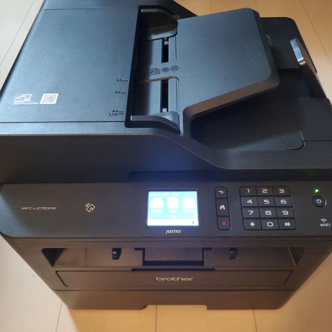 【ほぼ未使用】 brother MFC-L2750DW FAX対応 モノクロ