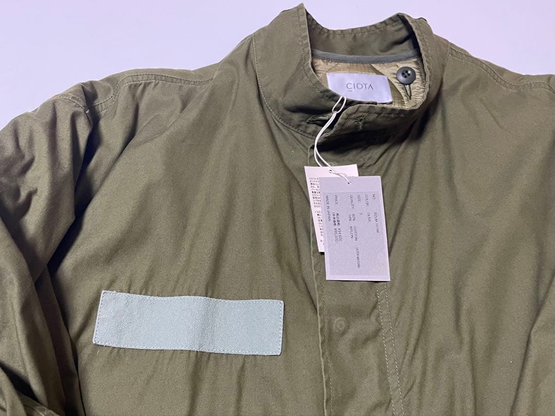 CIOTA シオタ スビンコットン M65 フィッシュテール パーカー 5