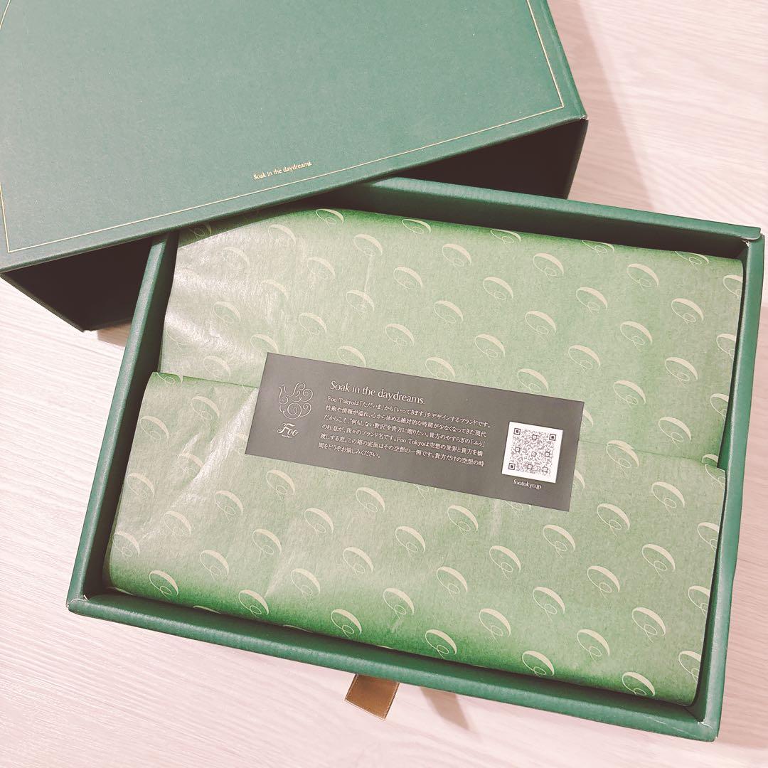 【新品】Foo Tokyo シルクピローケース/ミントグリーン