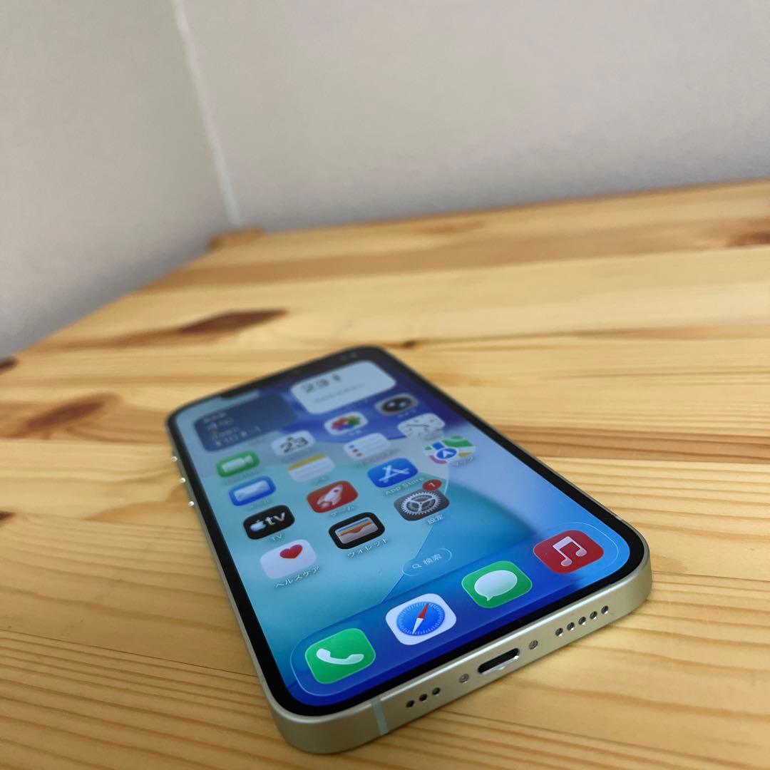 バッテリー86%美品！iPhone12 グリーン256G シムフリー