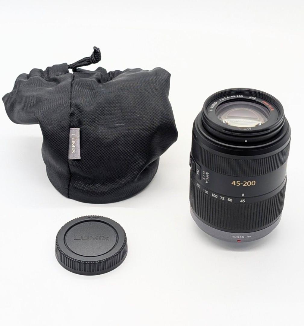 【美品】Panasonic LUMIX G VARIO 45-200mm