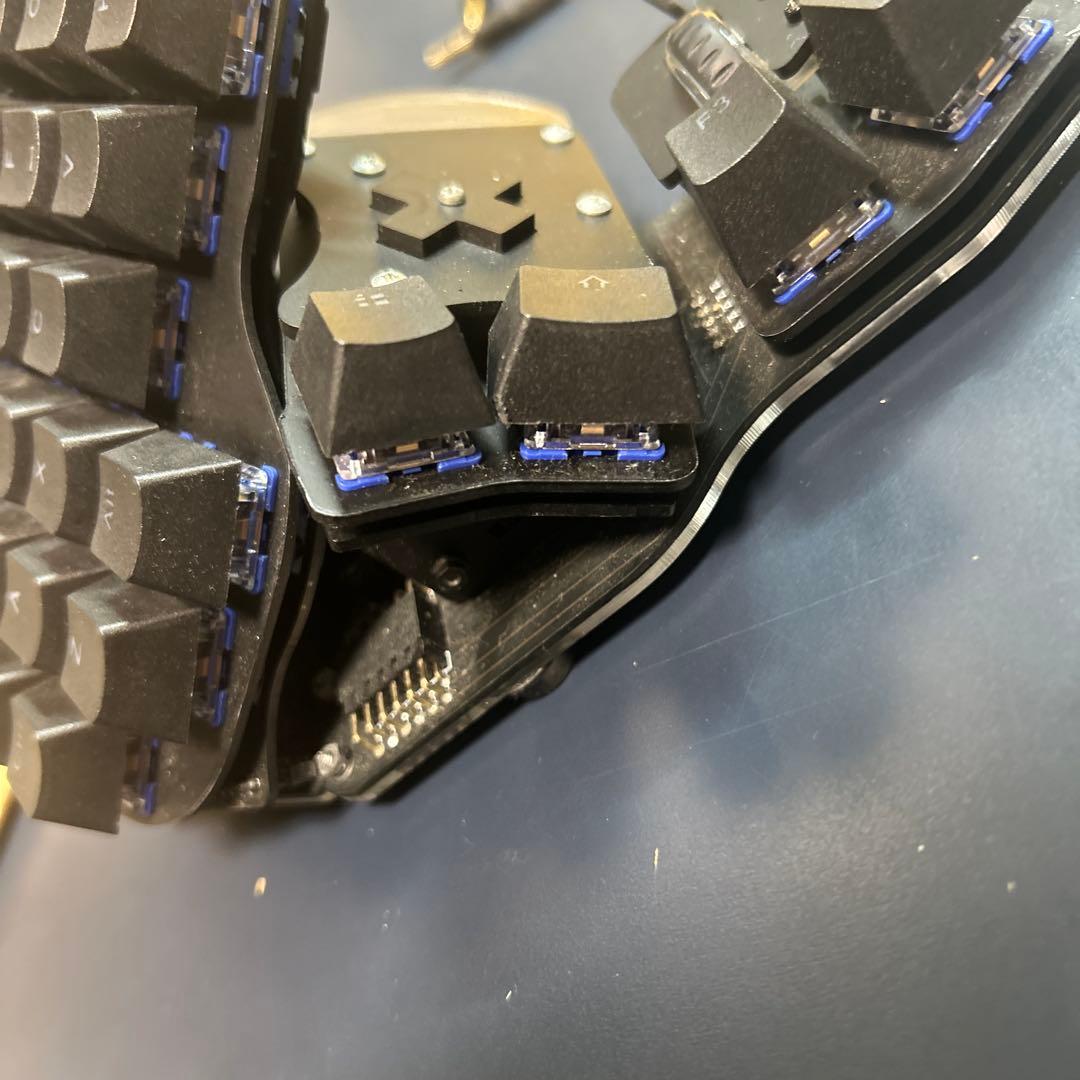 Killer Whale 分割キーボード 完成品 フルセット Type-C