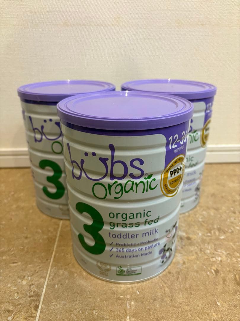 bubs Organic Step3 (3缶セット)