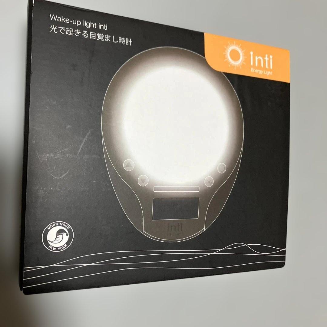 Moon moon inti4s 光目覚まし時計　睡眠改善 快眠 安眠 太陽光