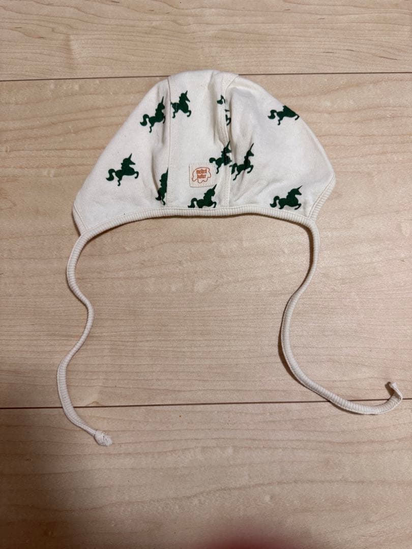 【melted butter】ロンパース/ボンネットset