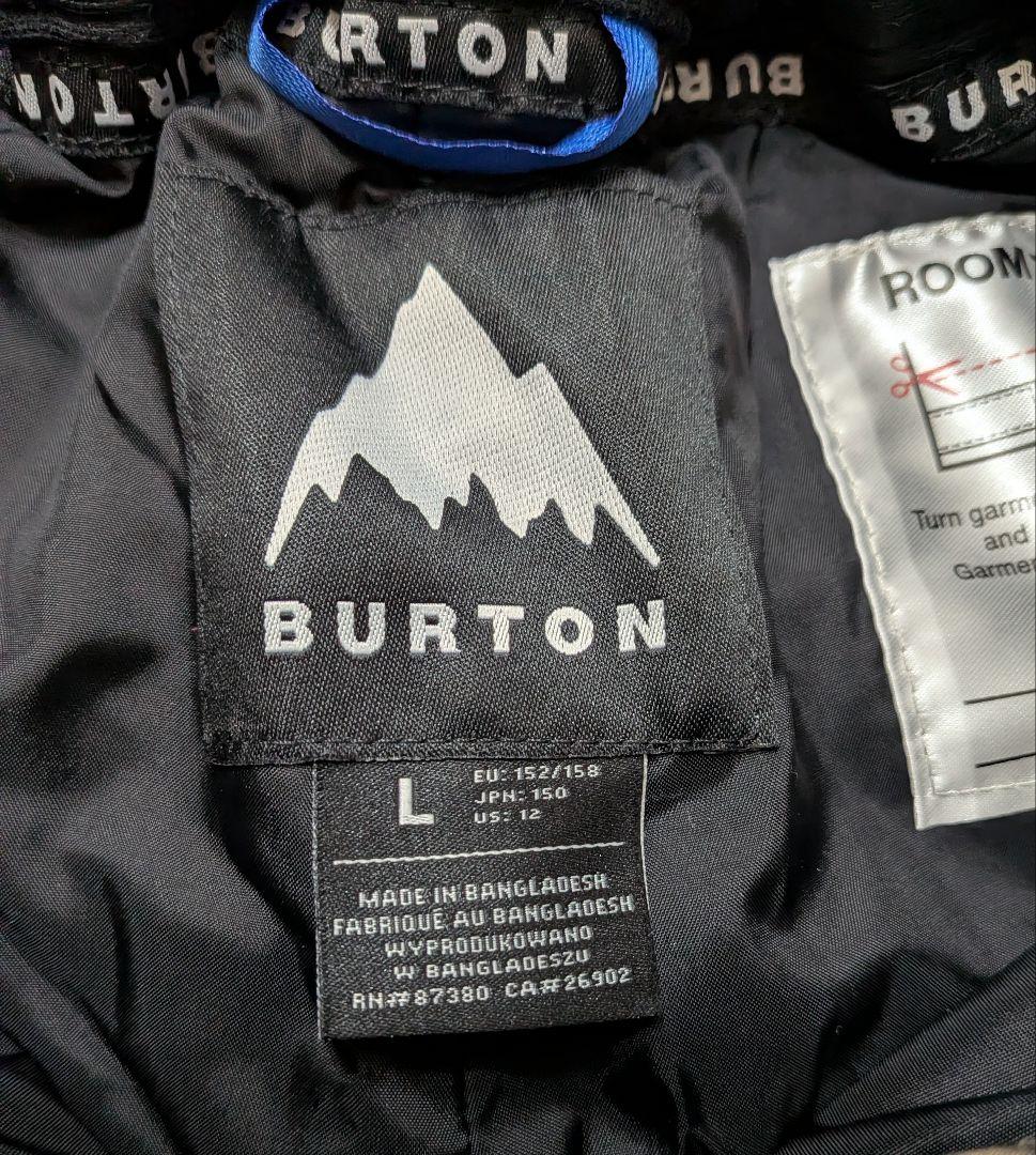 BURTON スノーウェア 上下 キッズ L 150cm 赤 迷彩
