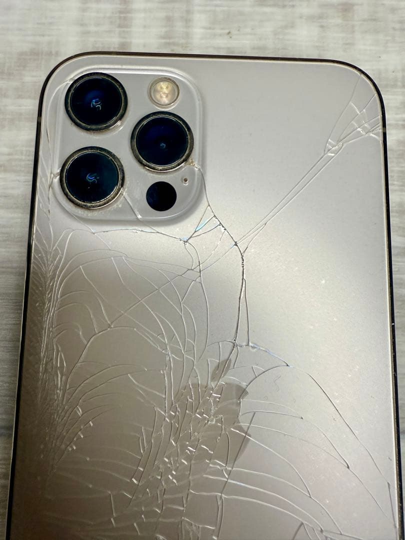 ⭐︎フフ⭐︎Apple iPhone 12 Pro 256GBゴールド 背面割