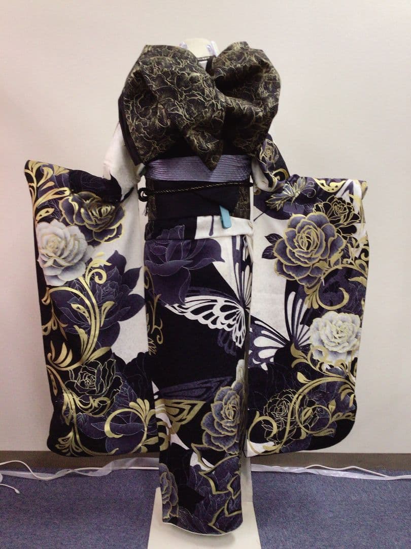 【142~156センチぐらいの方が適応サイズ】振袖フルセット