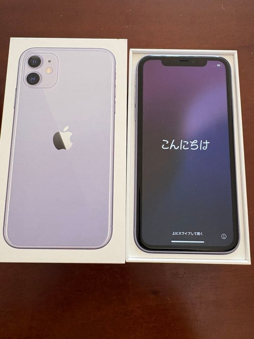 Apple iPhone 11 パープル　64GB (カメラ故障)
