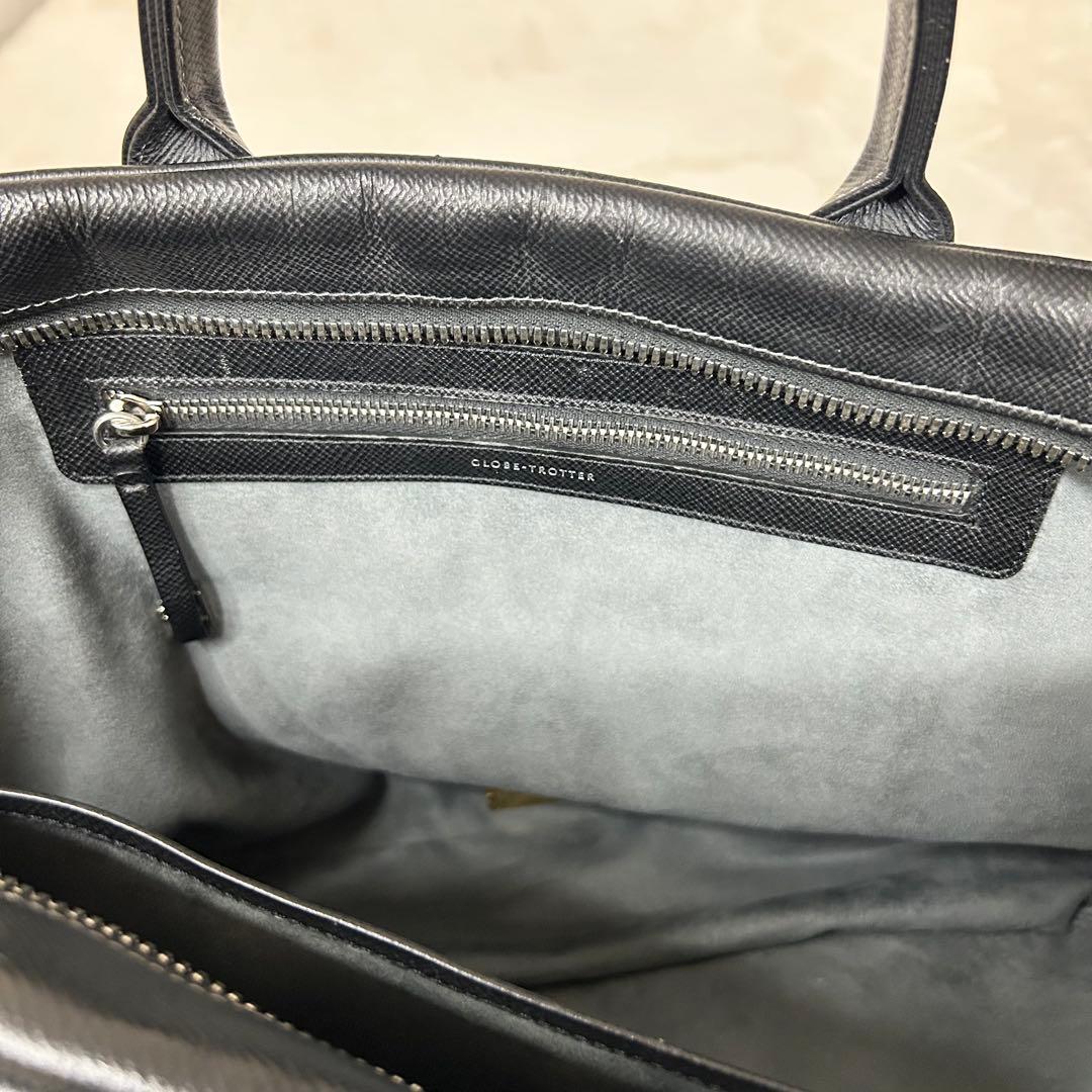 ✨激レア✨GLOBE TROTTER ビジネスバッグ ショルダー オールレザー