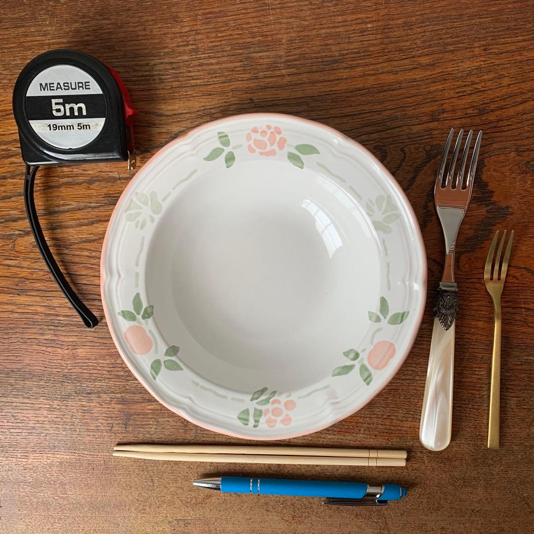 made in France ニーデルヴィレ ハンドペイント　スープ皿　深皿