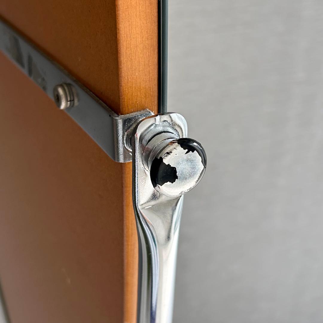 【80s】アスプルンド　アロー　スタンドミラー　全身鏡　オーバル　スペースエイジ