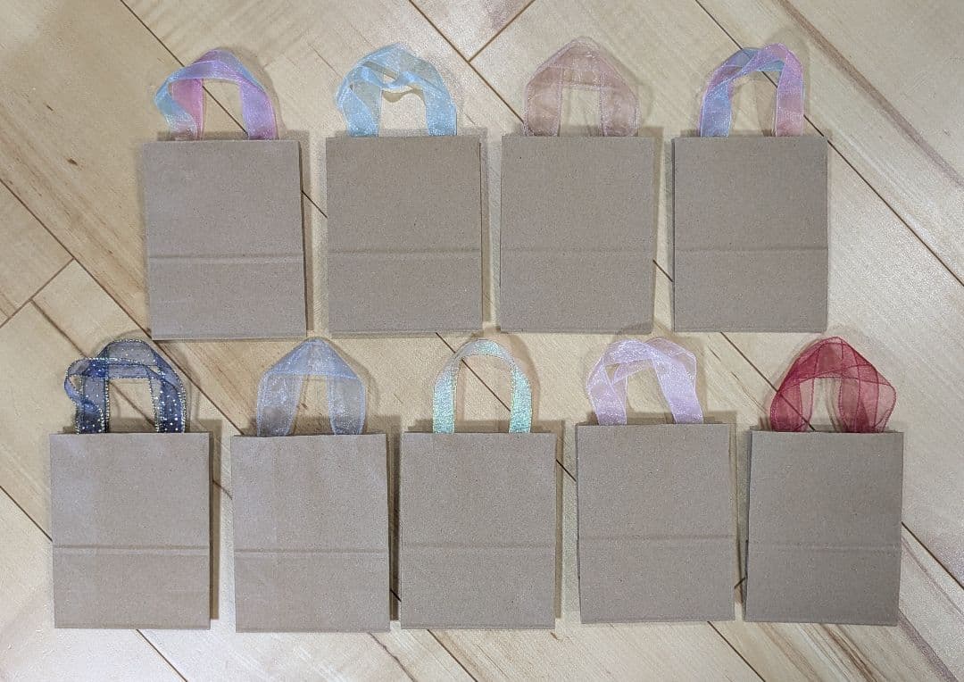 ハンドメイド　ギフトバッグ　紙袋